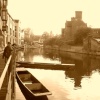 Cam river in Cambridge
