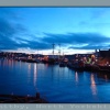 The River Esk, Whitby, North Yorkshire.
