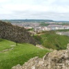 A view over Scarborough from the castle