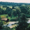 Warwick castle and nature surounding it in Warwick.
