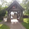 The Lych Gates at St. Mary Magdalene's Church, Whiston (nr Rotherham), South Yorkshire.