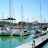 The marina on Preston Docks.