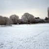 Cutnall Green park in Winter