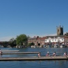 Henley-on-Thames, getting ready for the Regatta