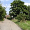 Entrance Road into Goodnestone Hall. Kent.
