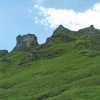 Winnats Pass in the Peak District just outside of Castleton from the car window =) (04-05-2006)