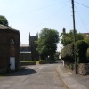 Normanby-by-Spital. Lincolnshire. - A view From Church Lane.