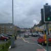 Union Road, Oswaldtwistle. Lancashire. The main route through the town