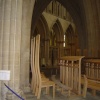 High chairs in the Cathedral of Wells