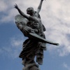War memorial, Hadfield in Derbyshire