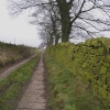 A wintery lane above Holmfirth, The West Riding