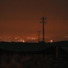 Calderdale bathed in sodium street lighting, The West Riding