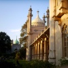 Brighton, The Royal Pavilion on a summers afternoon.