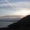 Sun setting over the Lizard, taken from the Point on the Pendennis penisular, Falmouth