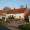 The Eyston Arms in East Hendred. The only Inn in the country bearing this name.