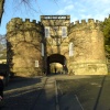 Skipton Castle, The town of Skipton - December, 2005