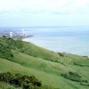 view to Eastbourne, East Sussex
