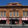 The Old Fulham Broadway Station Entrance, now called Friday`s (Bar)