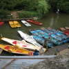 Punts on the Isis.