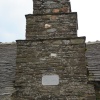The National Trust Sign on the Old Post Office, Tintagel, Cornwall.