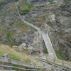 The Steps To The Castle, Tintagel, Cornwall.