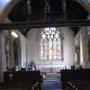 St Edwards Stained glass windows. Stow on the Wold