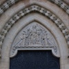 Worcester Cathedral, Worcester. Outside detail