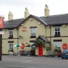 The Bell Inn and the tiny Post Office at Smalley, Derbyshire