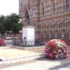 William Webb Ellis statue. Top of Dunchurch Rd. Rugby