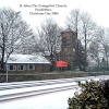 St Johns Church, Bolton Road, Pendlebury, Salford, Lancashire. Christmas Morning 2004