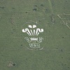 Fovant Badges in Wiltshire. Taken from the air in July 2006