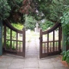 Ruislip. St.Martins Churchyard, from The High Street