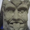 Gargoyle in Carisbrooke Castle, Carisbrooke, Isle of Wight.