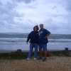 My Parents at the beach in West Wittering, Chichester, West Sussex