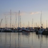 Poole Harbour at dusk