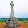 Memorial to the brave of both nations, battle of Flodden Field, Branxton, Northumberland.