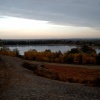Looking down on Cropston water from Bradgate park