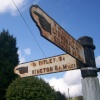 Fingerpost at Stockley Cross, near Staunton on Arrow, North Herefordshire