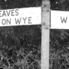 Direction sign at Eardisley, Herefordshire