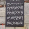 Lendal Tower, York. Lendal Tower Plaque