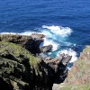 Levant Mine - Zawn and Main Adit. - a National Trust property near St. Just, Cornwall.