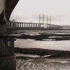 The new Severn Bridge carrying the M4 near Bristol.