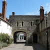 Canon Gate leads to South Street, Chichester