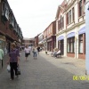 Shopping in Saltar Row, Pontefract, West Yorkshire. August 2006