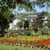 War memorial in the gardens at Dartmouth, Devon