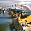 gun deck of the HMS Victory Portsmouth - 'mind your heads'