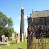 Standing stone at Rudston, in the grounds of All Saints church