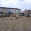 Redcar beach, Cleveland. During the filming of Atonement