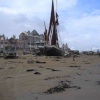 Redcar beach, Cleveland. During the filming of Atonement