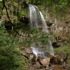 Approaching Melincourt Falls, Neath August 2006